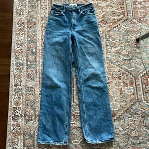 Abercrombie 90s relaxed high rise jeans curve love